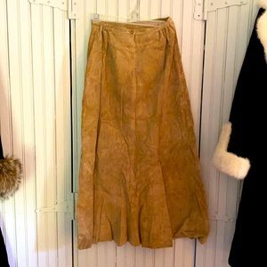 Vintage Leather skirt